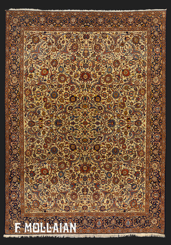 Isfahan Rug, Shureshi, Silk Warp n°:85039872